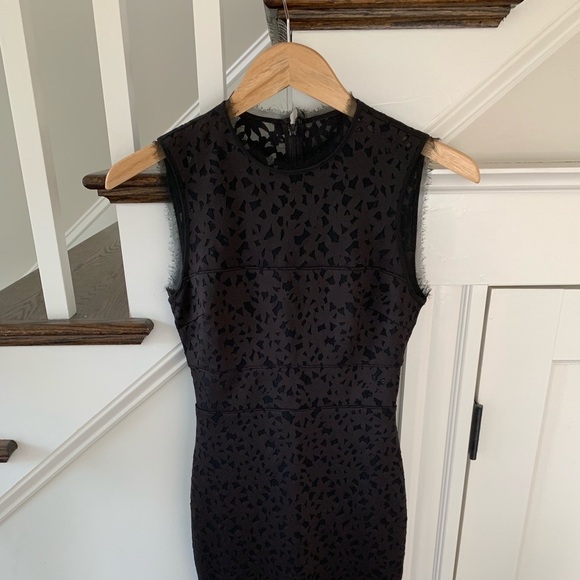 🖤 NEW WITH TAGS! Black Sheath Cocktail Dress - Fits petite frame like a GLOVE! - Picture 5 of 6